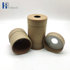 Tube de papier personnalisé en gros empaquetant le tube pur de papier d'emballage avec le dessus ouvert