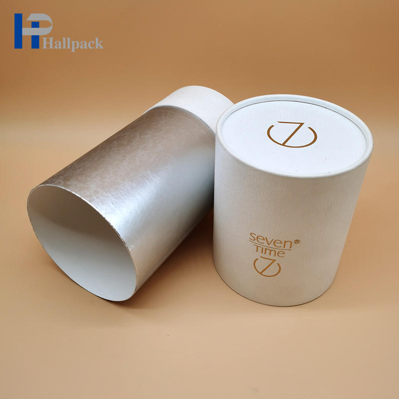 Tube de papier de récipient de thé d'emballage de bâton d'emballage biodégradable rond pour le baume à lèvres