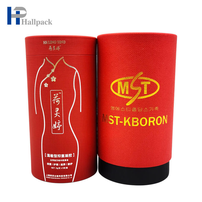 Tubes flambant neufs Tube de papier de cylindre de papier cosmétique pour la vente en gros