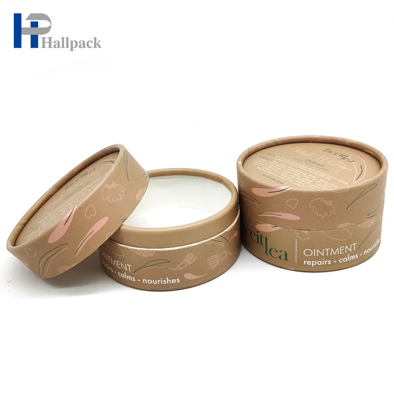 Tube de papier de carton de boîte de paquet de conception adaptée aux besoins du client par catégorie comestible avec l'emballage de bord de petit pain