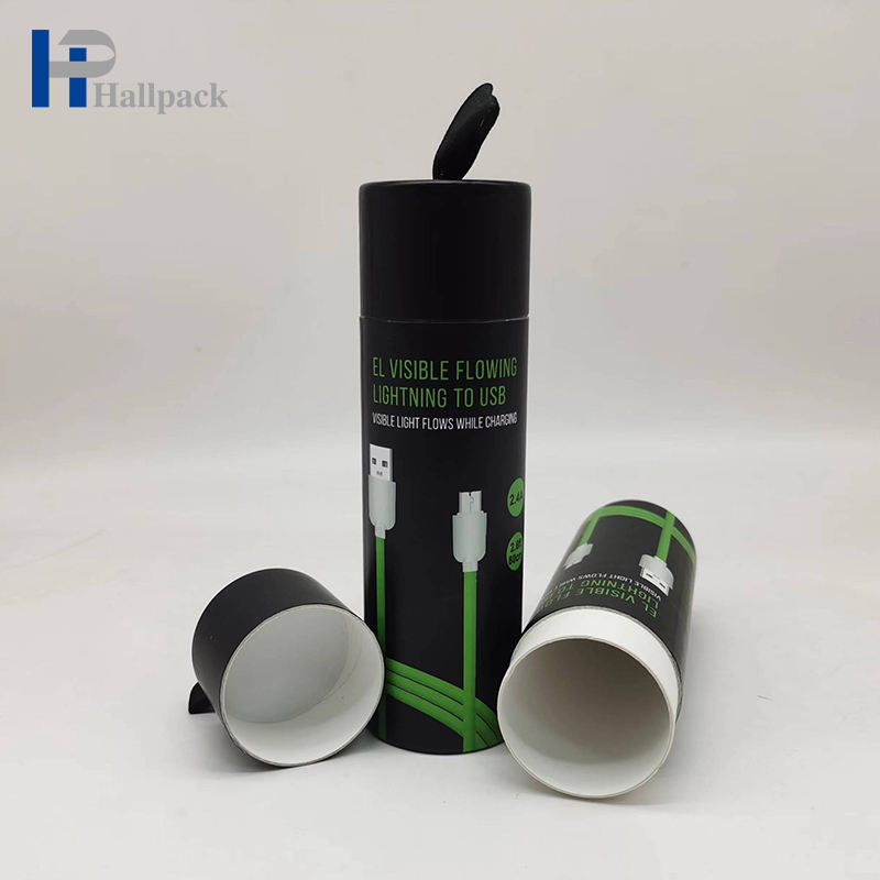 Nouveaux produits chauds Ligne de données Emballage Cylindre Tube de papier Tube de papier kraft