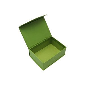 Emballage de boîte en forme de livre pour boucles d'oreilles bijoux cadeau conception personnalisée Carton magnétique biodégradable