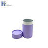 Boîte ronde en carton biodégradable personnalisée en papier d'aluminium, Tube d'emballage en papier de qualité alimentaire, Tube d'emballage en papier pour thé, café et biscuits