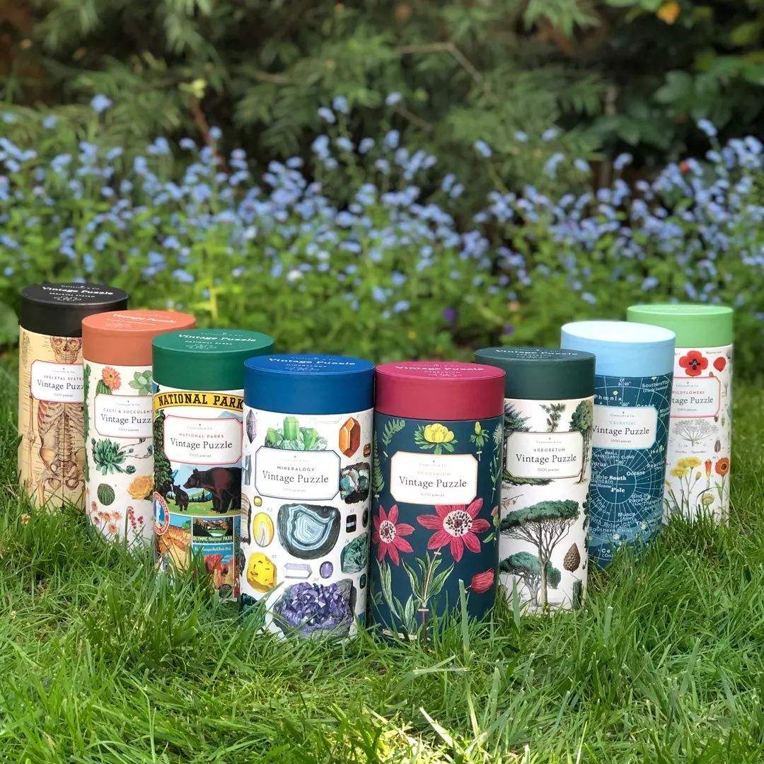 Emballage personnalisé de papier d'emballage de boîte de Tube rond d'impression pour l'emballage de Tube de carton d'artisanat de Puzzle de mode de bougie