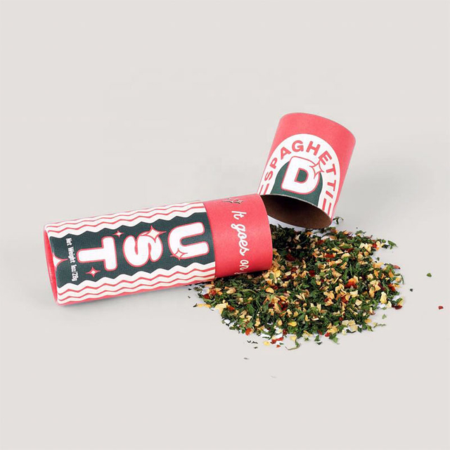 Tubes à thé de logo personnalisés recyclables en carton de carton rond de qualité alimentaire pour le thé