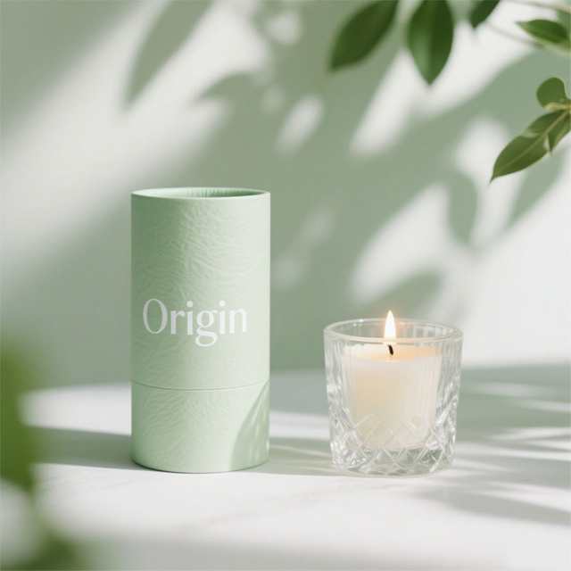 emballage de tube en papier de bouteille de parfum