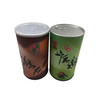 Boîte de papier d'emballage de thé, personnaliser le café, emballage en Tube de papier rond, boîte cylindrique de qualité alimentaire