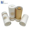 Emballage cosmétique biodégradable fait sur commande de tube de papier de boîte de cylindre de carton de luxe pour la bouteille de parfum d'huile essentielle