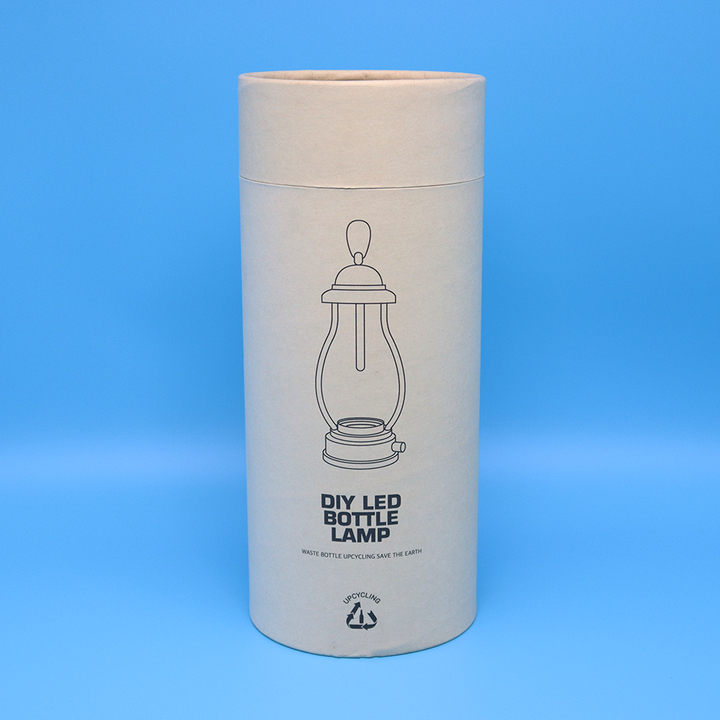Emballage fait sur commande de tube de papier de boîte de cylindre de carton d'électronique qui respecte l'environnement pour la lumière LED d'écouteur de montre intelligente d'appareil-photo