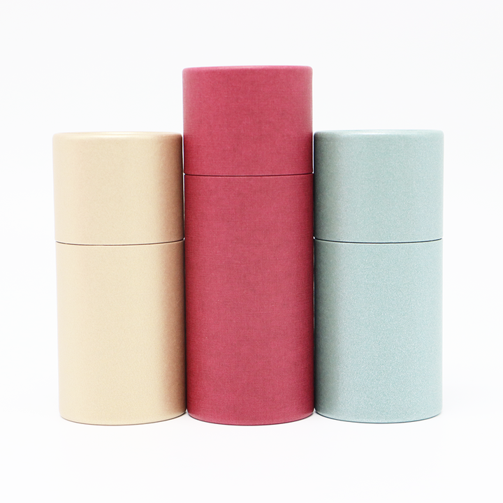 Tube de papier de boîte de cylindre de carton d'emballage de vêtements qui respecte l'environnement avec la fenêtre pour la serviette de chaussettes de sous-vêtements de T-shirts