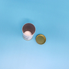 Emballage en tube de papier rond de qualité alimentaire, lyophilisation directe en usine, papier Kraft complet pour thé artisanal