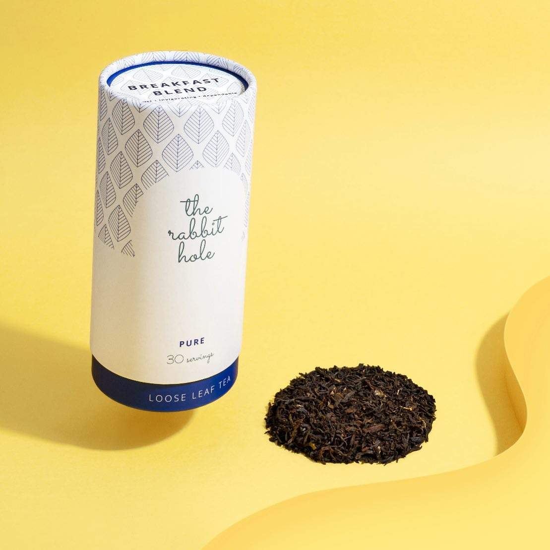 Boîte ronde de cylindre de tube de papier biodégradable de haute qualité pour l'emballage de thé