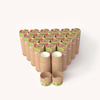Emballage cosmétique fait sur commande écologique de tube de papier de boîte de cylindre de carton d'emballage pour le déodorant de baume de nez d'animal familier de baume à lèvres de poussée