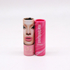 Tube de baume à lèvres rond personnalisé écologique, emballage cylindrique à la mode pour cosmétiques, Tubes en papier torsadés pour barre de Lotion