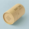 Paquet rond emballé par carton de catégorie comestible de conception adaptée aux besoins du client écologique de boîte de tube pour le thé de café de noix