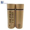 Emballage de boîte de cartouche de bougie de qualité supérieure en carton de papier alimentaire de cylindre biodégradable d'impression personnalisée pour le paquet de thé en vrac