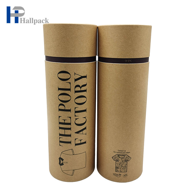 Emballage de boîte de cartouche de bougie de qualité supérieure en carton de papier alimentaire de cylindre biodégradable d'impression personnalisée pour le paquet de thé en vrac