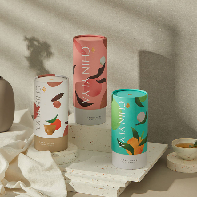 Le cylindre fait sur commande qui respecte l'environnement de carton d'emballage de métier enferme dans une boîte l'emballage de tube de papier pour la bougie