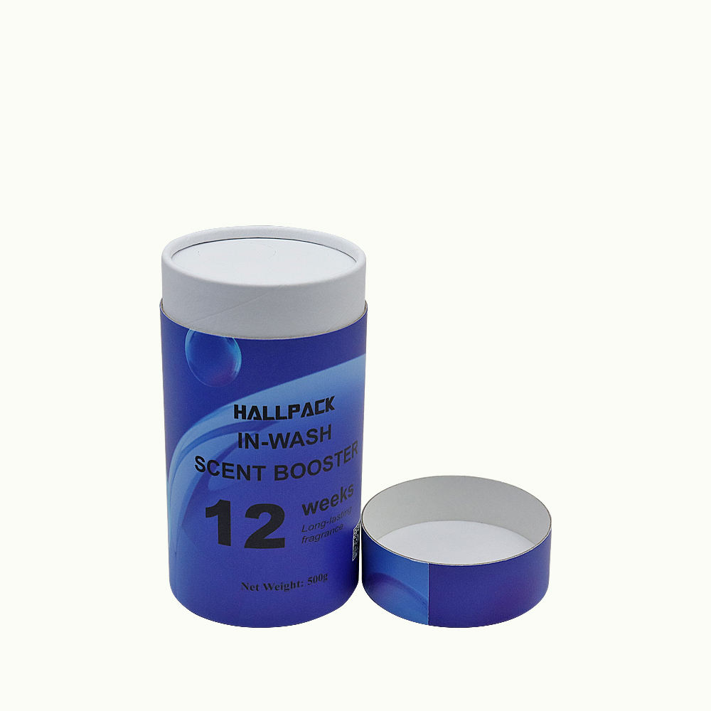 Conteneurs de stockage en carton à cylindre rond imprimé personnalisé, pour café, thé, perles de lessive, cendres d'animaux, Tube en papier d'emballage