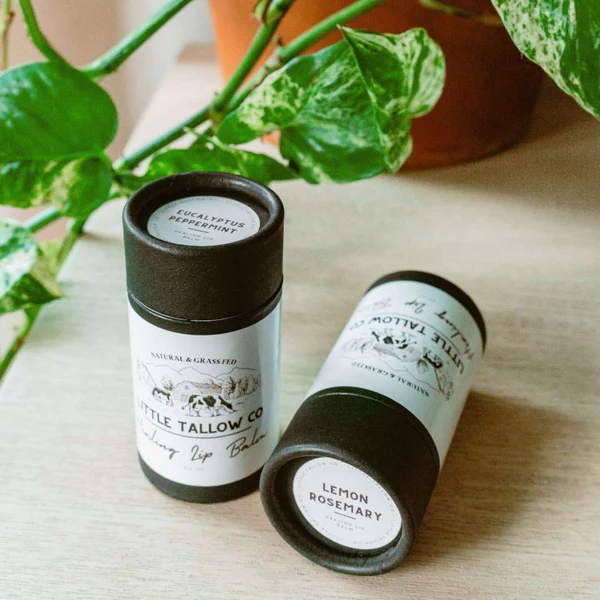 Emballage fait sur commande écologique de récipient de base d'emballage de tube de papier pour la boîte ronde de tube de poussée de baume à lèvres pour le déodorant