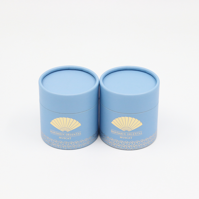 Emballage fait sur commande écologique de tube de papier de boîte de cylindre de carton de catégorie comestible pour le thé de café de lait en poudre
