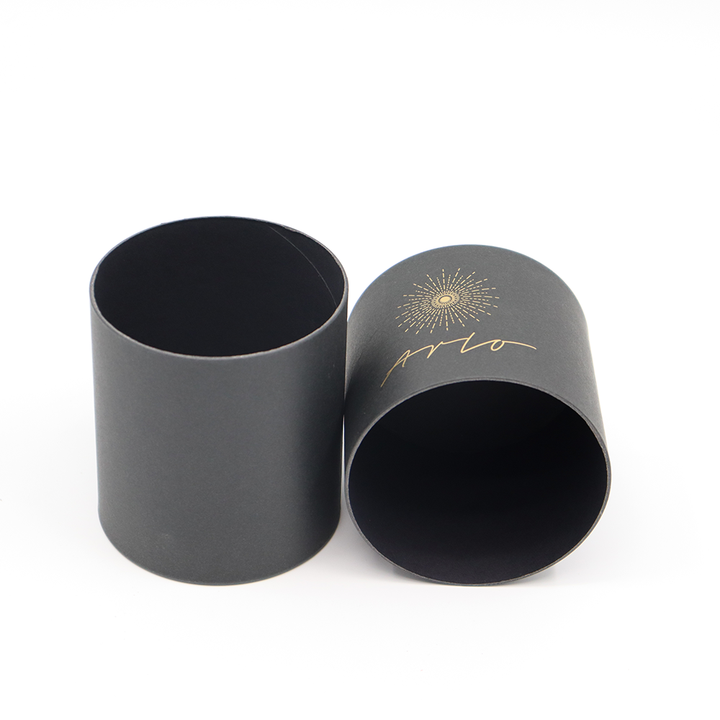Emballage fait sur commande qui respecte l'environnement de tube de papier de boîte de cylindre de carton d'emballage de cadeau et de métier pour la bougie