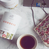 Cylindre en carton recyclé de qualité alimentaire personnalisé, boîte d'emballage cosmétique pour thé et café en feuilles mobiles, paquets de tubes en papier Kraft blanc rond