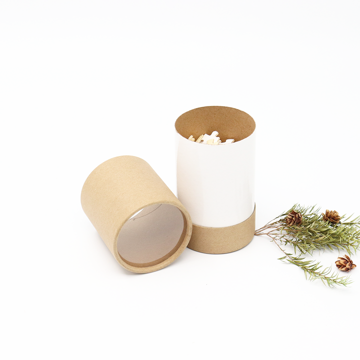 Emballage cadeau et artisanal personnalisé, boîte cylindrique en carton, emballage en Tube de papier pour jouets d'enfants, Puzzle