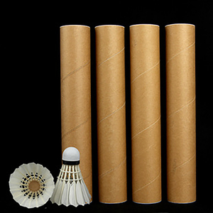 Emballage écologique fait sur commande de tube de papier de boîte de cylindre de carton pour le badminton de parapluie de papier peint de vase de bouteille
