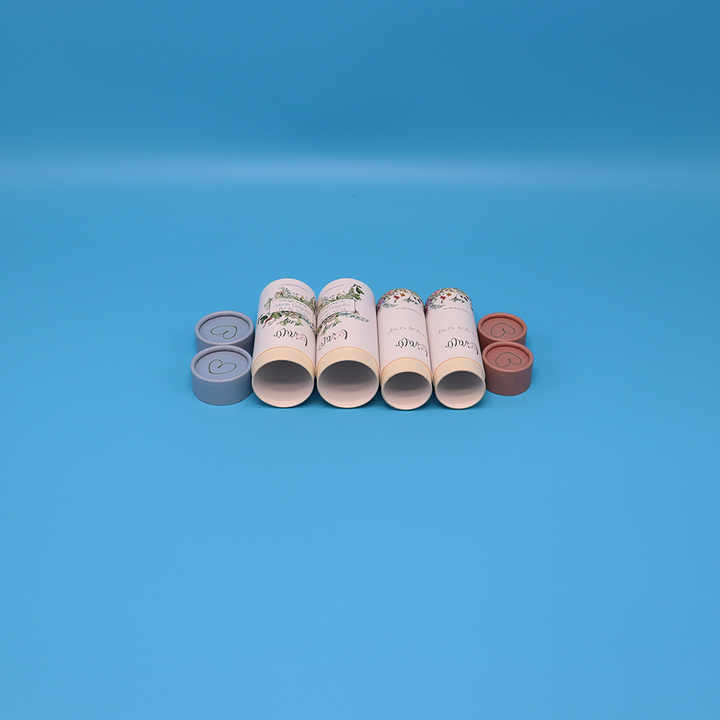 Tube de papier d'emballage de bougie de cire de boîte de cylindre de papier kraft rond fait sur commande qui respecte l'environnement