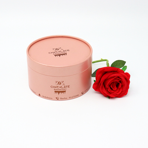 Emballage fait sur commande écologique de tube de boîte de cylindre de carton d'emballage de catégorie comestible pour le chocolat de biscuit de gâteau de pain