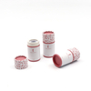 La boîte cosmétique biodégradable de cylindre de carton de luxe faite sur commande disparaissent l'impression manipulant l'emballage de tube de papier