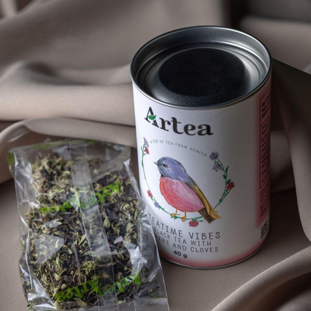 Vente en gros de conteneurs de cylindre de qualité alimentaire recyclés personnalisés, tube de papier à feuilles mobiles de thé, tube d'emballage de thé avec couvercle en métal