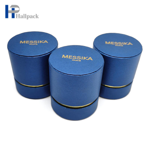 Tube de papier rond avec couvercle à bord plat, noyau de papier rond Kraft, vente en gros
