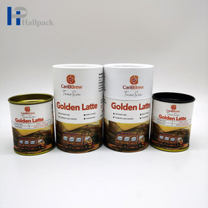 Emballage de tube de papier de café de tube de papier de thé de tubes de nourriture de papier de revêtement de fer