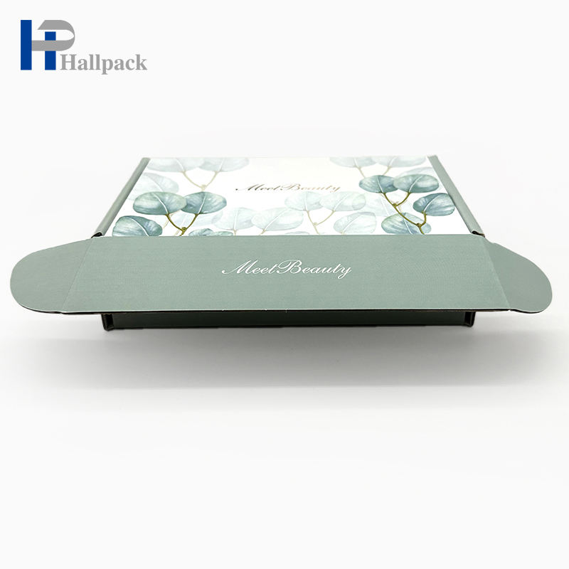 Boîte de paquet de cadeau élégante de carton fait sur commande pliant la boîte de papier rigide pliable