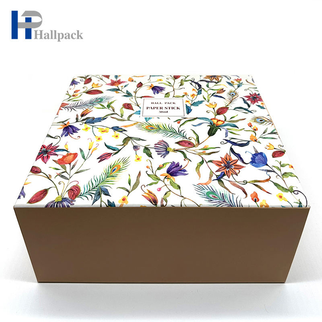 Prix ​​d'usine conception personnalisée boîte à tiroir en papier kraft boîte-cadeau de parfum