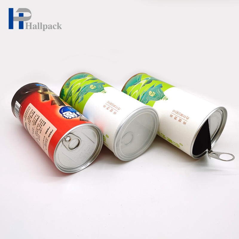 Tube de papier rond d'emballage de café de thé Tube de noyau de papier kraft clair