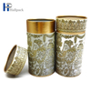 Tube de papier en feuille d'or, Eyeliner Shaker, emballage personnalisé, boîte en papier, cylindre de papier de qualité alimentaire moins cher pour le thé