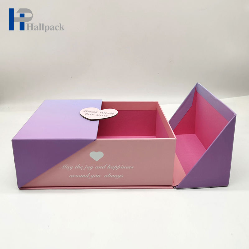 Carton de modèle d'impression adapté aux besoins du client par boîte de papier exquise de nouvelle conception