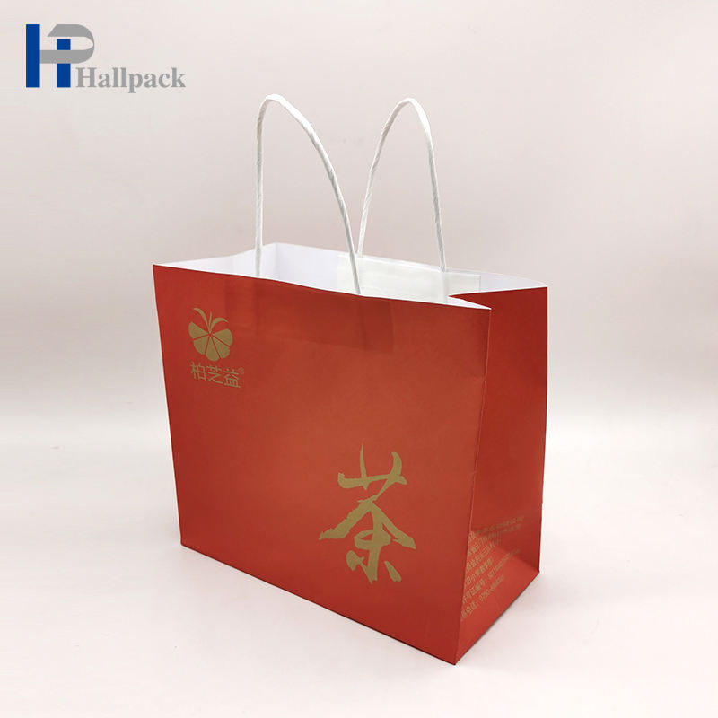 Modèle personnalisé taille chaussures vêtements sac en papier emballage cadeau sac à provisions