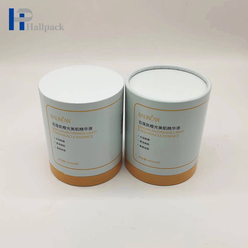 Les inserts en mousse soutiennent le tube de papier kraft boîte d'emballage tube de papier spécial