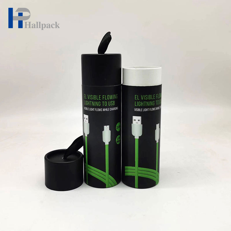 Nouveaux produits chauds Ligne de données Emballage Cylindre Tube de papier Tube de papier kraft